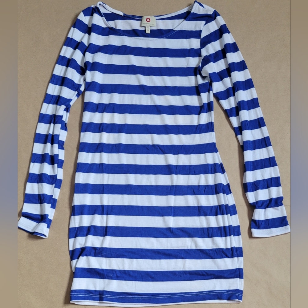 Striped bodycon dress